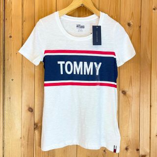 トミーヒルフィガー(TOMMY HILFIGER)の【SALE】US限定モデル！大きめロゴ/半袖Tシャツ【S】トミー(Tシャツ(半袖/袖なし))