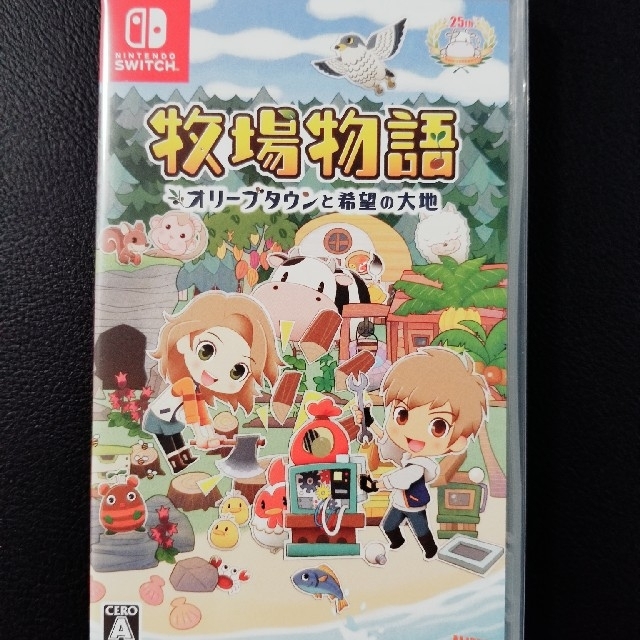 任天堂(ニンテンドウ)の牧場物語 オリーブタウンと希望の大地 Switch エンタメ/ホビーのゲームソフト/ゲーム機本体(家庭用ゲームソフト)の商品写真