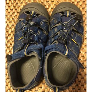 キーン(KEEN)の【はっぴー様専用】キッズサンダル　KEEN 22cm ブルー(サンダル)