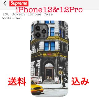 シュプリーム(Supreme)のSupreme 190 Bowery iPhone 12＆12 Pro Case(iPhoneケース)