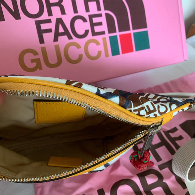 Gucci(グッチ)の⭐︎お値下げ！激レア！GUCCI X THE NORTH FACE ボディバック メンズのバッグ(ボディーバッグ)の商品写真