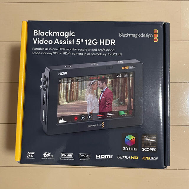 Blackmagic Video Assist 5” 12G HDR【美品】