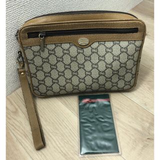 グッチ(Gucci)のOLD GucciPlus グッチプラス　クラッチバッグ(セカンドバッグ/クラッチバッグ)