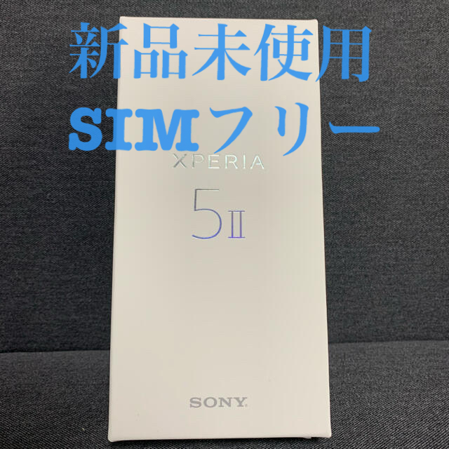 Xperia5 II ブルー