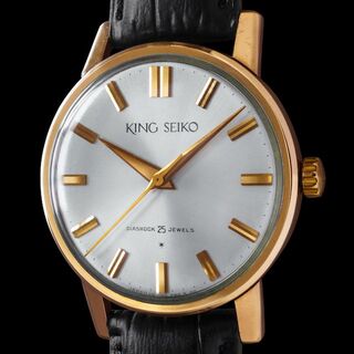 グランドセイコー(Grand Seiko)の(630) 稼働美品 キングセイコー 初代 日差3秒 1963年製 14金張(腕時計(アナログ))