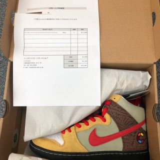 ナイキ(NIKE)のNIKE SB DUNK HIGH PRO ISO ナイキ　ケバブ　28cm(スニーカー)