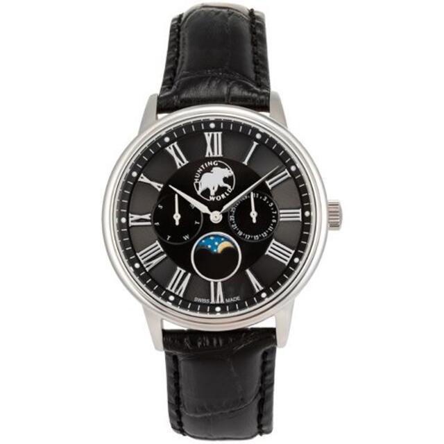 HUNTING WORLD(ハンティングワールド)の新品 正規品 ハンティングワールド HWM010BK キタムラ購入 メンズの時計(腕時計(アナログ))の商品写真
