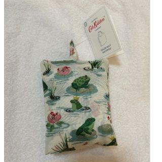 キャスキッドソン(Cath Kidston)のキャスキッドソン　フォルダウェイショッパー　エコバッグ　カエル(エコバッグ)