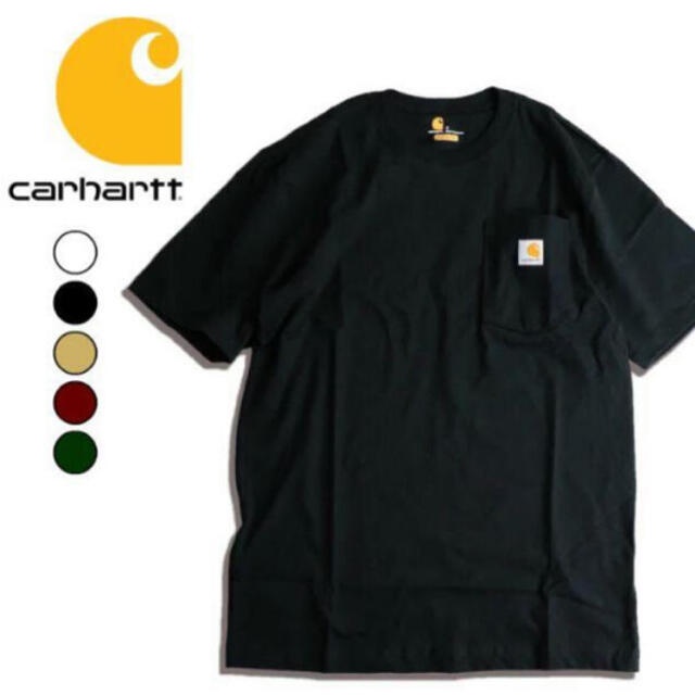 carhartt(カーハート)の新品 未使用 Carhartt/カーハート半袖Tシャツ ブラックLサイズ メンズのトップス(Tシャツ/カットソー(半袖/袖なし))の商品写真