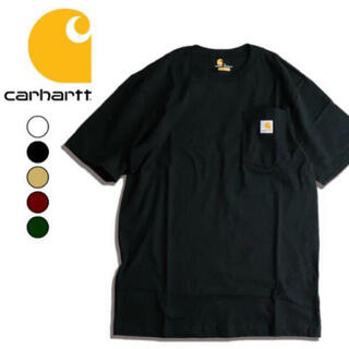 カーハート(carhartt)の新品 未使用 Carhartt/カーハート半袖Tシャツ ブラックLサイズ(Tシャツ/カットソー(半袖/袖なし))