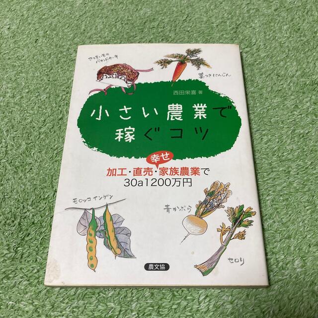 小さい農業で稼ぐコツ 加工・直売・幸せ家族農業で３０ａ１２００万円 エンタメ/ホビーの本(科学/技術)の商品写真