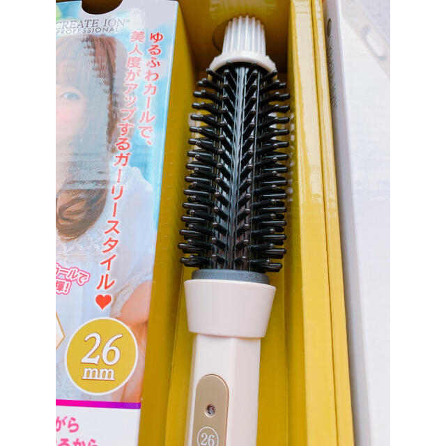 【未使用】クレイツ　ホットロールブラシエブリィ26mm スマホ/家電/カメラの美容/健康(ヘアアイロン)の商品写真