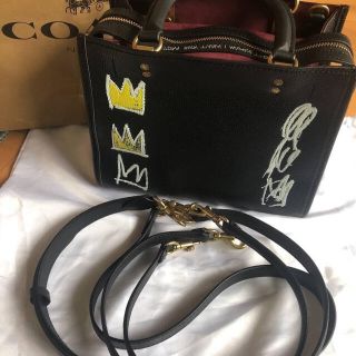 ★新品・美品★ COACH コーチ バスキアコラボ 3way ハンドバッグ