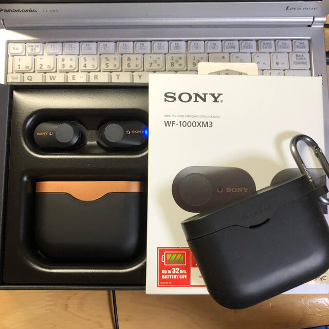 【付属品完備・カバー付き】SONY WF-1000XM3