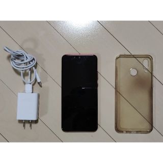 ファーウェイ(HUAWEI)のHUAWEI nova3 4GB/128GB 限定色レッド 中古 ★送料込(スマートフォン本体)