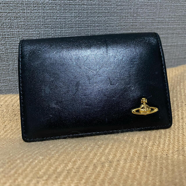 Vivienne Westwood(ヴィヴィアンウエストウッド)の【箱付！中古良品】VivienneWestwoodカードケース・名刺入れ レディースのファッション小物(名刺入れ/定期入れ)の商品写真