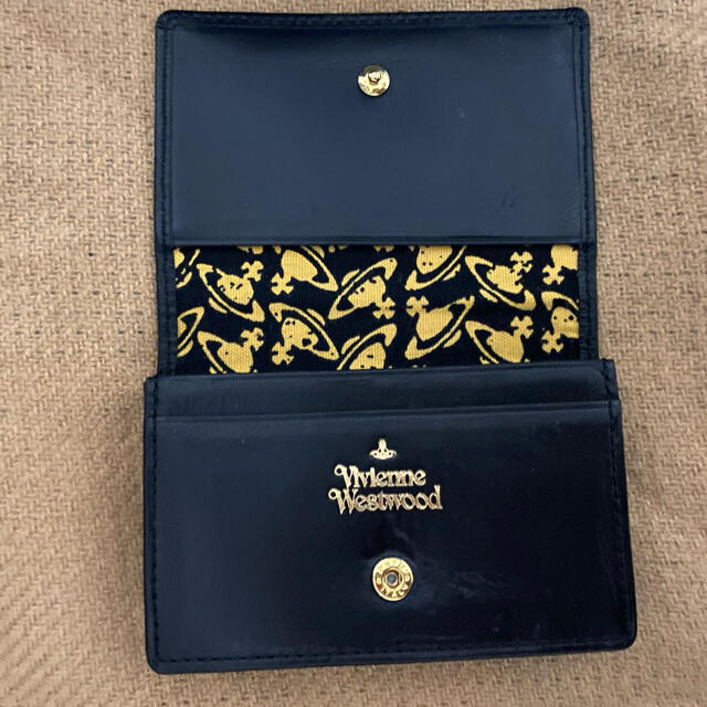 Vivienne Westwood(ヴィヴィアンウエストウッド)の【箱付！中古良品】VivienneWestwoodカードケース・名刺入れ レディースのファッション小物(名刺入れ/定期入れ)の商品写真