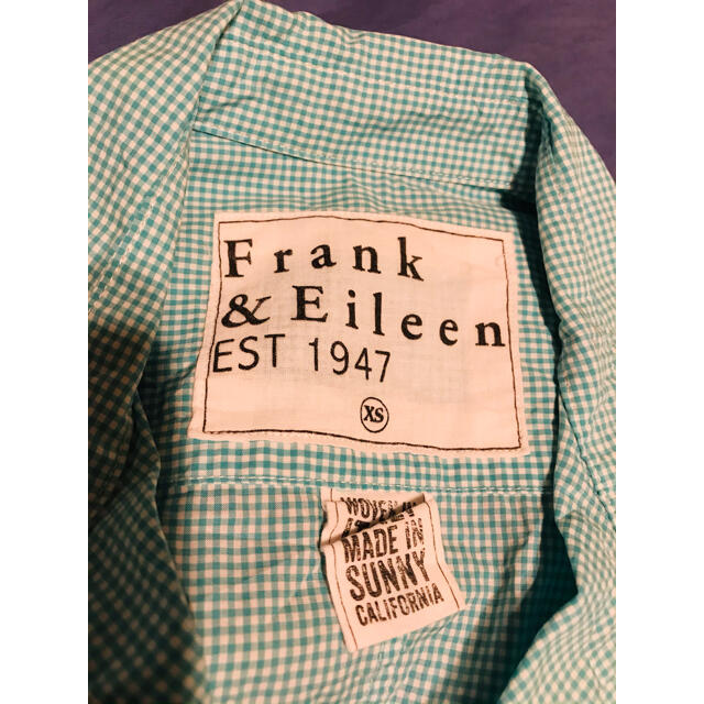 Frank&Eileen(フランクアンドアイリーン)の★Frank&Eileen★フランクアンドアイリーン  グリーン　Barry レディースのトップス(シャツ/ブラウス(長袖/七分))の商品写真