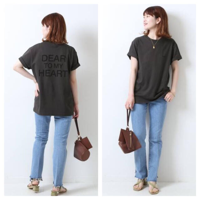 Spick & Span(スピックアンドスパン)の【新品タグ付】≪追加≫DEAR HEARTバックロゴT2 レディースのトップス(Tシャツ(半袖/袖なし))の商品写真