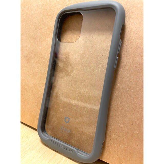 iPhone(アイフォーン)のiFace Reflection 強化ガラスクリアケース グレー iPhone スマホ/家電/カメラのスマホアクセサリー(iPhoneケース)の商品写真