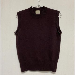 ロンハーマン(Ron Herman)のThe shishikui Sleeveless Knit / Brown(タンクトップ)