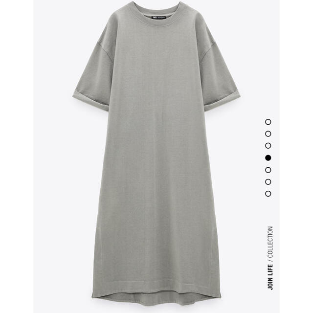 【ZARA】ユーズド加工風ワンピース