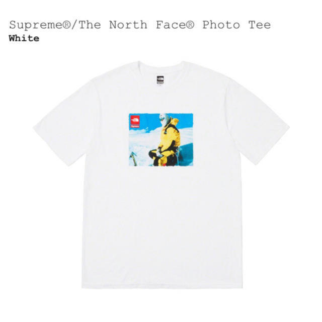 supreme tnf photoTシャツ　Mサイズ