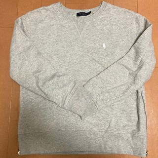 ポロラルフローレン(POLO RALPH LAUREN)の【美品】POLO サイドジップ トレーナー  ラルフローレン(トレーナー/スウェット)