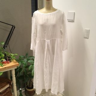 ネストローブ(nest Robe)のnest Robe ネストローブ リネン ワンピース(ひざ丈ワンピース)