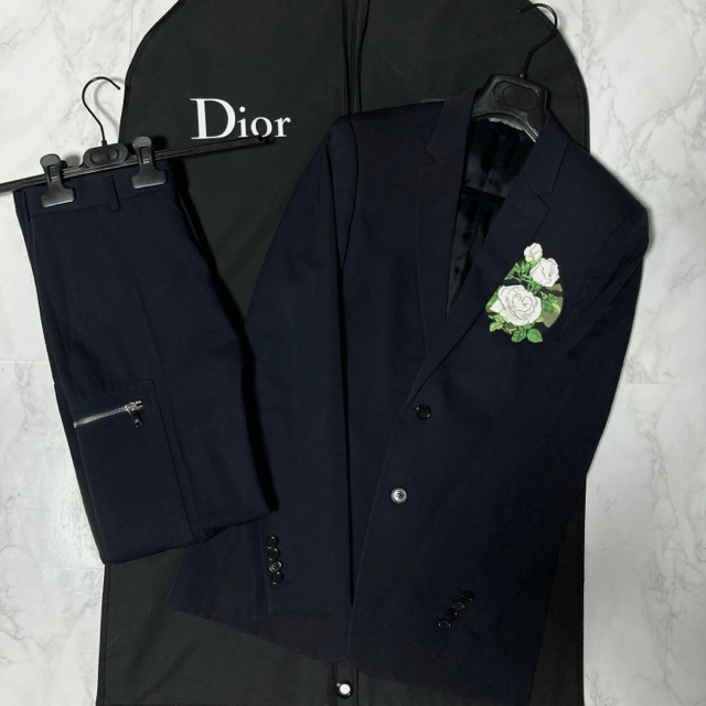 DIOR HOMME - 【山下智久着】Dior Homme 16ss 薔薇スーツの通販 DIOR HOMME - 【山下智久着】Dior Homme 16ss 薔薇スーツの通販