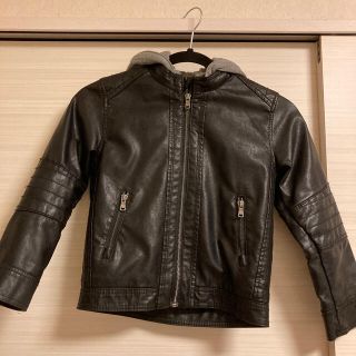 エイチアンドエイチ(H&H)のH&M kids ボーイズ　レザージャケット　6-7Y(ジャケット/上着)