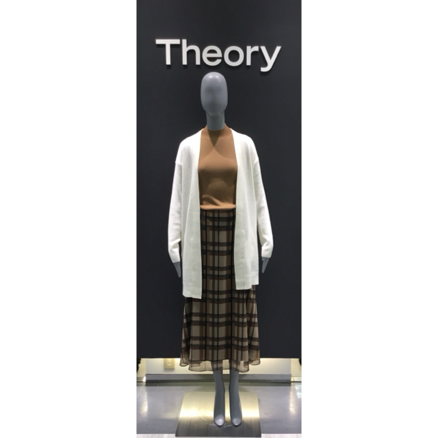 theory(セオリー)のTheory 19aw チェックスカート レディースのスカート(ロングスカート)の商品写真