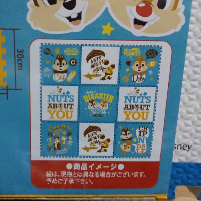 チップ&デール(チップアンドデール)の新品ジョイントマット☆chip&dale エンタメ/ホビーのおもちゃ/ぬいぐるみ(キャラクターグッズ)の商品写真