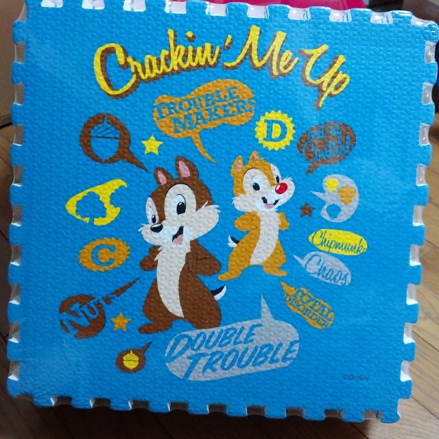 チップ&デール(チップアンドデール)の新品ジョイントマット☆chip&dale エンタメ/ホビーのおもちゃ/ぬいぐるみ(キャラクターグッズ)の商品写真