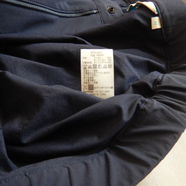 karrimor(カリマー)のカリマー　クライミングショーツ　紺　Mサイズ メンズのパンツ(ショートパンツ)の商品写真