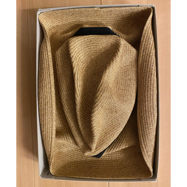 mature ha. BOXED HAT レディースの帽子(麦わら帽子/ストローハット)の商品写真