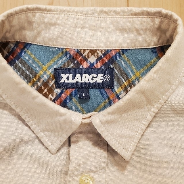XLARGE(エクストララージ)のXLARGE®️ Plaid lining m/s shirts メンズのトップス(シャツ)の商品写真