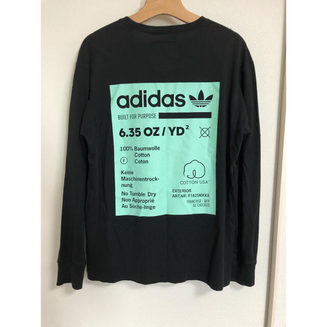 adidas(アディダス)のadidas アディダス　ロンT オーバーサイズ メンズのトップス(Tシャツ/カットソー(七分/長袖))の商品写真