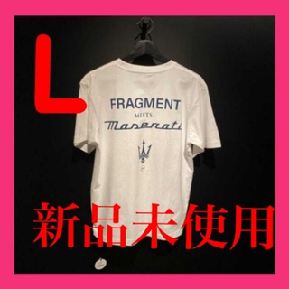 フラグメント(FRAGMENT)の【新品】MASERATI × fragment Tee L 限定販売 Tシャツ(Tシャツ/カットソー(半袖/袖なし))