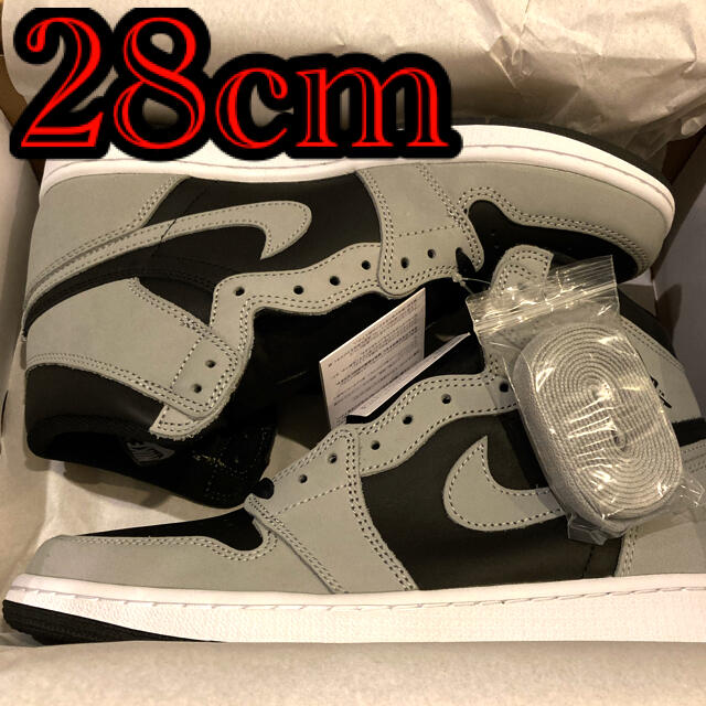 NIKE AIR JORDAN 1 HIGH OG SHADOW2.0 28cm