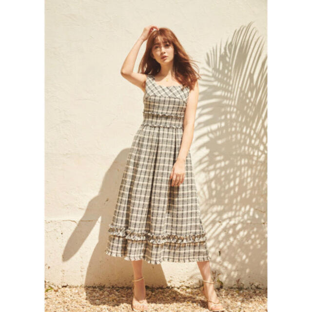 Summer Tweed Midi Dress sサイズ