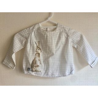 ザラキッズ(ZARA KIDS)のZaraBaby ザラベビー ❇︎ トップス 長袖 80(シャツ/カットソー)