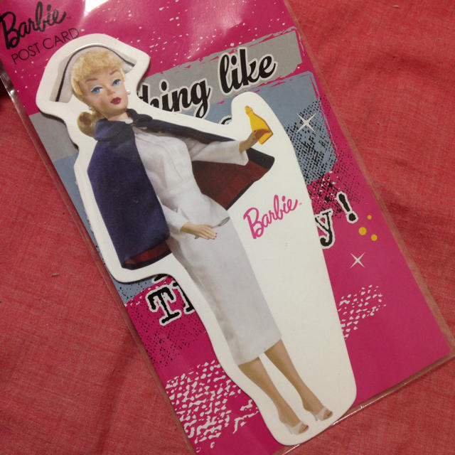 Barbie(バービー)の看護師 バービー ポストカード エンタメ/ホビーのエンタメ その他(その他)の商品写真