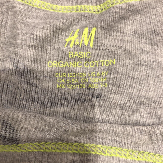 H&M(エイチアンドエム)のH&M タンクトップセット　6-8Ｙ　まとめ売り キッズ/ベビー/マタニティのキッズ服男の子用(90cm~)(Tシャツ/カットソー)の商品写真