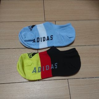 アディダス(adidas)のadidas靴下2足セット19~21㎝(靴下/タイツ)