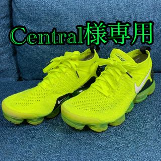 ナイキ(NIKE)のNIKE エア ヴェイパーマックス  27.5 フライニット2 イエロー　ボルト(スニーカー)