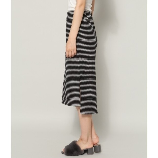 BLISS POINT(ブリスポイント)のテレコミディタイトスカート レディースのスカート(ひざ丈スカート)の商品写真
