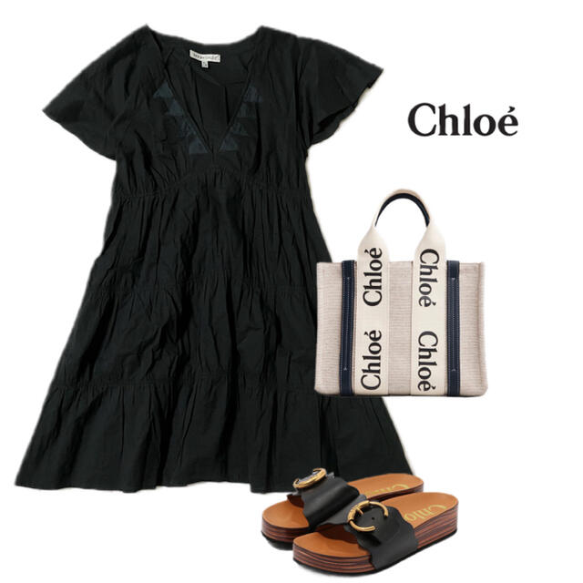 SEE BY CHLOE(シーバイクロエ)のsee by chloe ♡ ワンピース レディースのワンピース(ひざ丈ワンピース)の商品写真