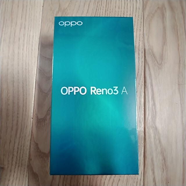 OPPO　reno3 a　UQ　デュアルSIM　SIMフリー　ブラック　未開封