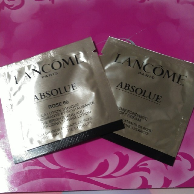 LANCOME(ランコム)のLANCOMEアプソリュソフトクリーム✨ランコムアプソリュエッセンスローション コスメ/美容のスキンケア/基礎化粧品(化粧水/ローション)の商品写真